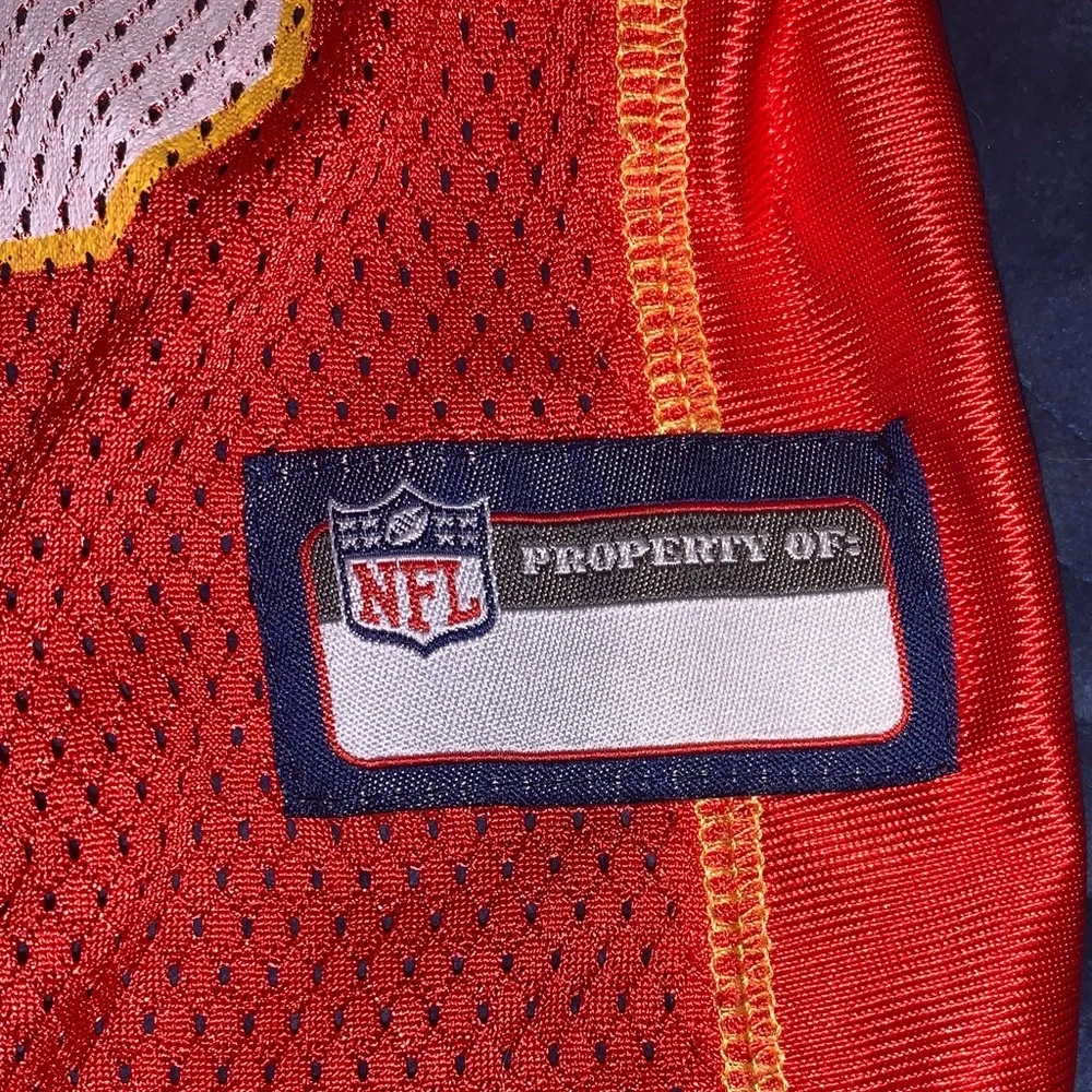 NFL Dog Red and Yellow Chiefs Jersey - Medium - Picture 4 of 7